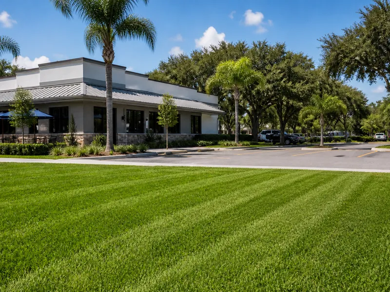 Commercial lawn maintenance service in Valrico, FL
